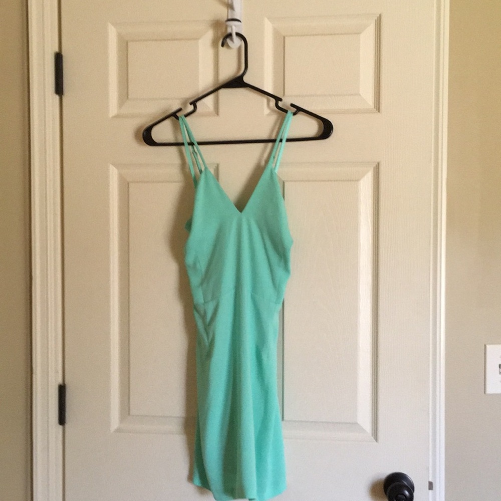 VICI Collection Solana Mint Dress- Size Medium